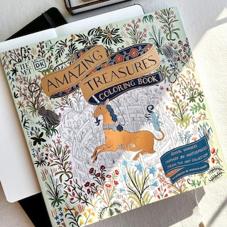 Aper&ccedil;u du contenu_The Met Amazing Treasures Coloring Book