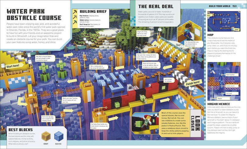 Aper&ccedil;u du contenu 2_The Minecraft Ideas Book