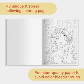 Sample content 2_The Modern Manga Coloring Book