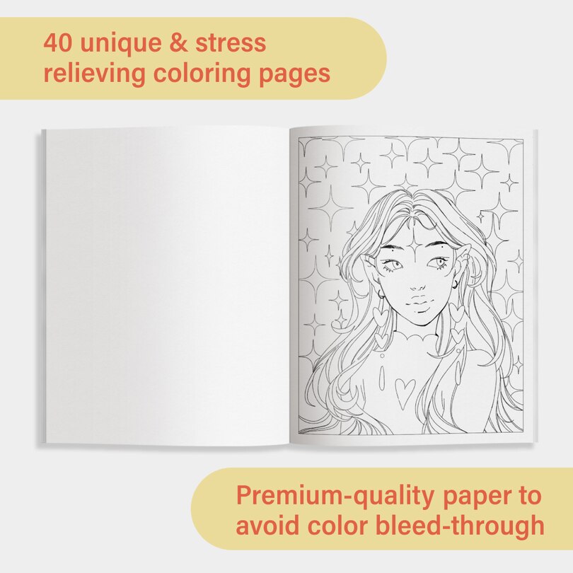 Sample content 2_The Modern Manga Coloring Book