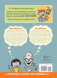 Couverture arrière_The Monster and Puppet Show!-Elephant & Piggie Like Reading!