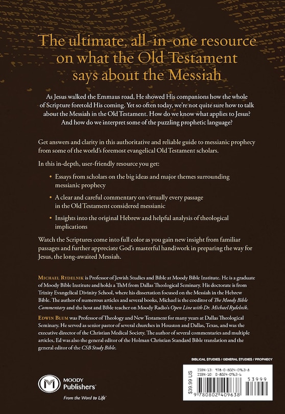 Back cover_The Moody Handbook of Messianic Prophecy