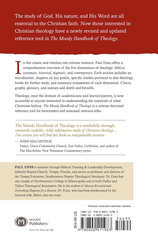 Back cover_The MOODY HANDBOOK OF THEOLOGY