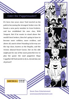 Back cover_The Most Notorious Talker Runs the World's Greatest Clan (Manga) Vol. 9