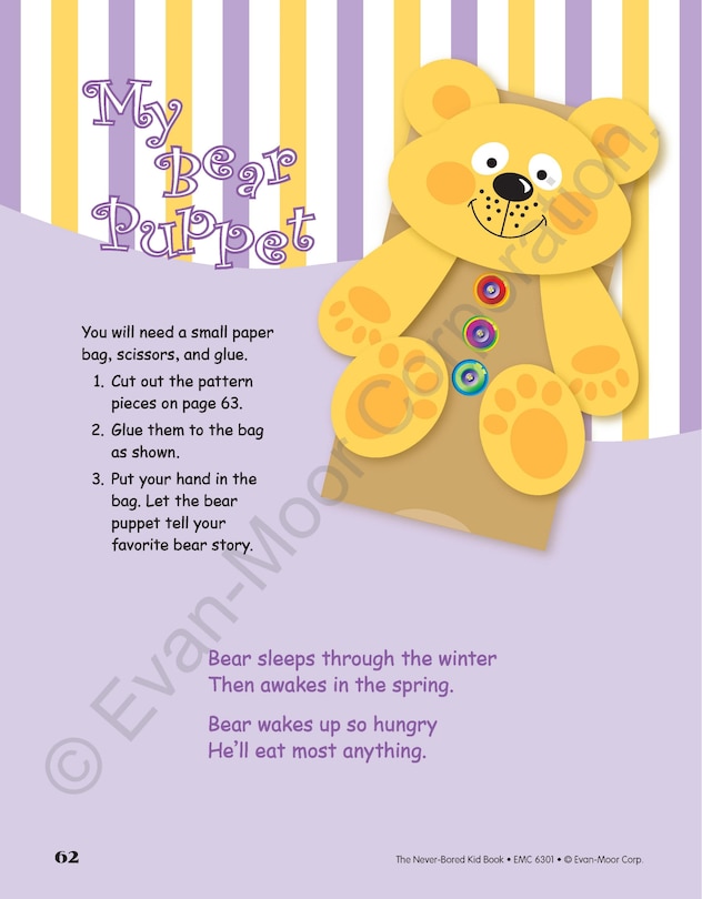 Aperçu du contenu 4_The Never-Bored Kid Book, Age 6 - 7 Workbook