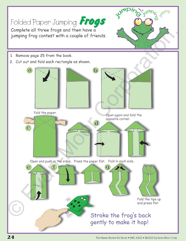 Aperçu du contenu 3_The Never-Bored Kid Book, Age 8 - 9 Workbook
