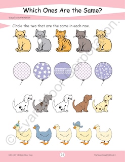 Sample content 4_The Never-Bored Kid Book 2, Age 4 - 5 Workbook
