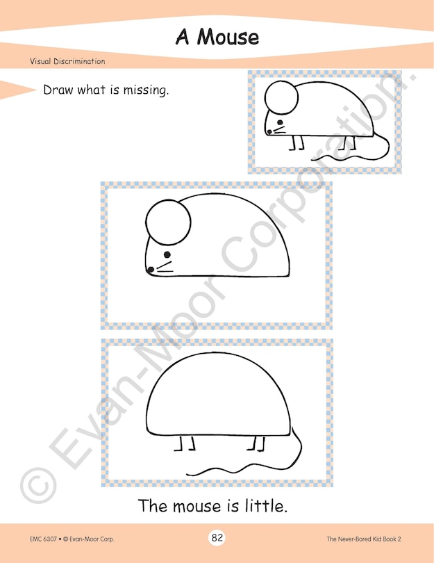 Sample content 5_The Never-Bored Kid Book 2, Age 4 - 5 Workbook