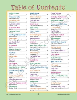 Aperçu du contenu_The Never-Bored Kid Book 2, Age 7 - 8 Workbook