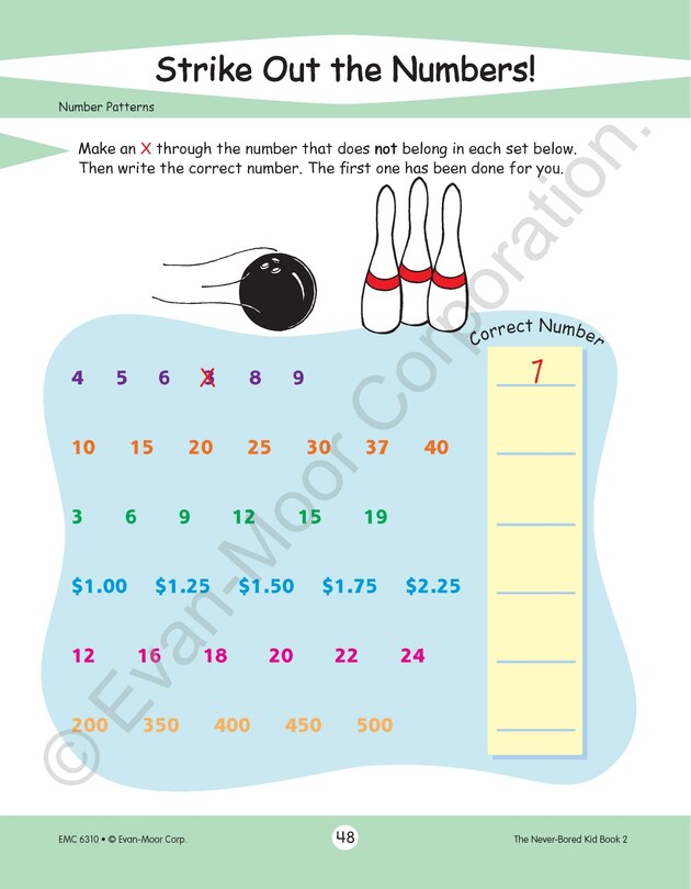 Aperçu du contenu 4_The Never-Bored Kid Book 2, Age 7 - 8 Workbook