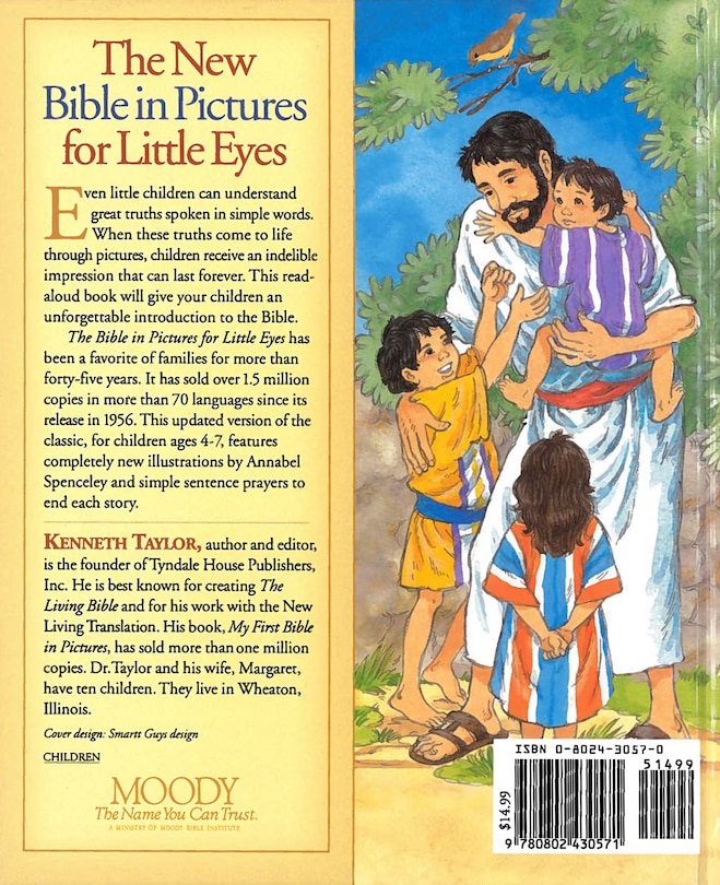 Back cover_The New Bible In Pictures For Little Eyes
