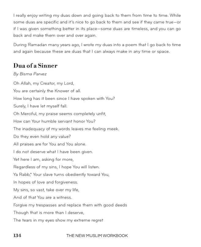 Sample content_The New Muslim Workbook