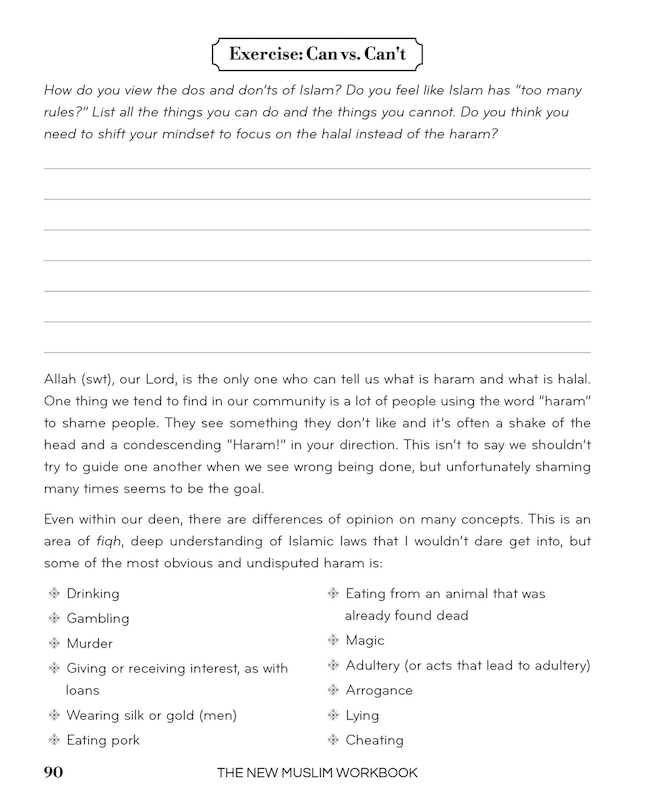 Sample content 4_The New Muslim Workbook