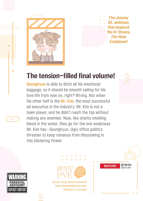 Back cover_The New Recruit (Comic) Vol. 3