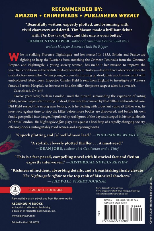 Couverture arri&egrave;re_The Nightingale Affair