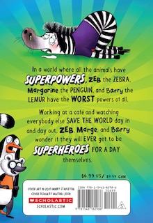 Couverture arri&egrave;re_The (Not So) Superheroes (The Terrible Trio #1)