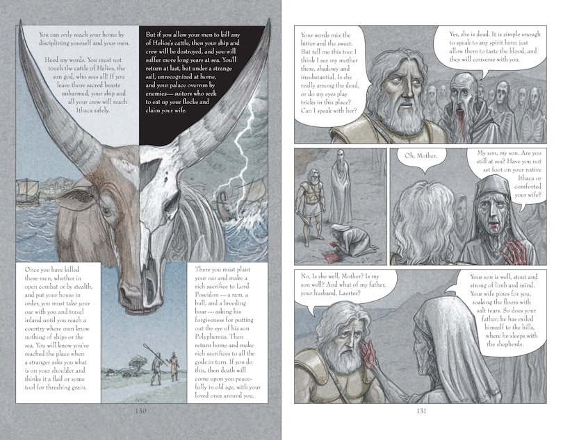 Aper&ccedil;u du contenu_The Odyssey: A Graphic Novel: Deluxe Edition