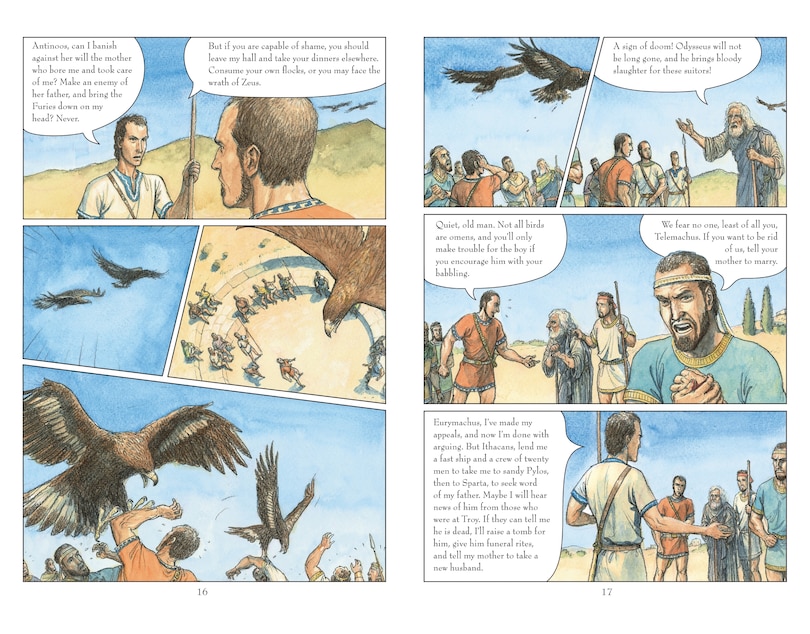 Aper&ccedil;u du contenu 3_The Odyssey: A Graphic Novel: Deluxe Edition
