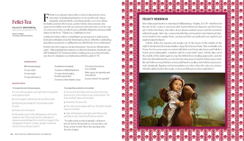 Sample content_The Official American Girl Cookbook