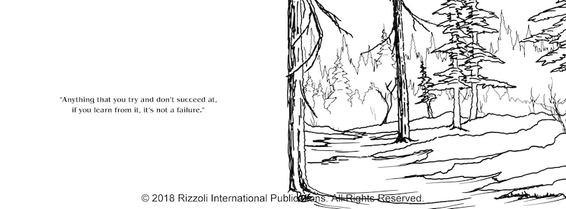 Aperçu du contenu 2_The Official Bob Ross Coloring Book