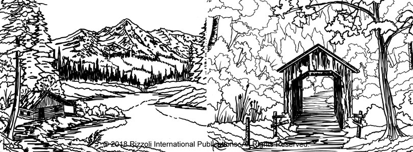 Aperçu du contenu 4_The Official Bob Ross Coloring Book