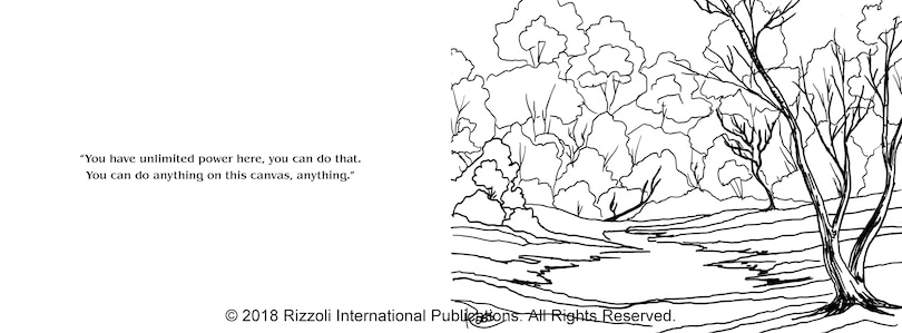 Aperçu du contenu 5_The Official Bob Ross Coloring Book