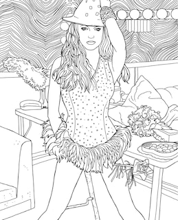 Sample content 2_The Official Britney Spears Coloring Book