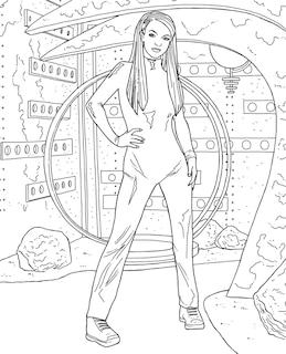 Sample content 4_The Official Britney Spears Coloring Book