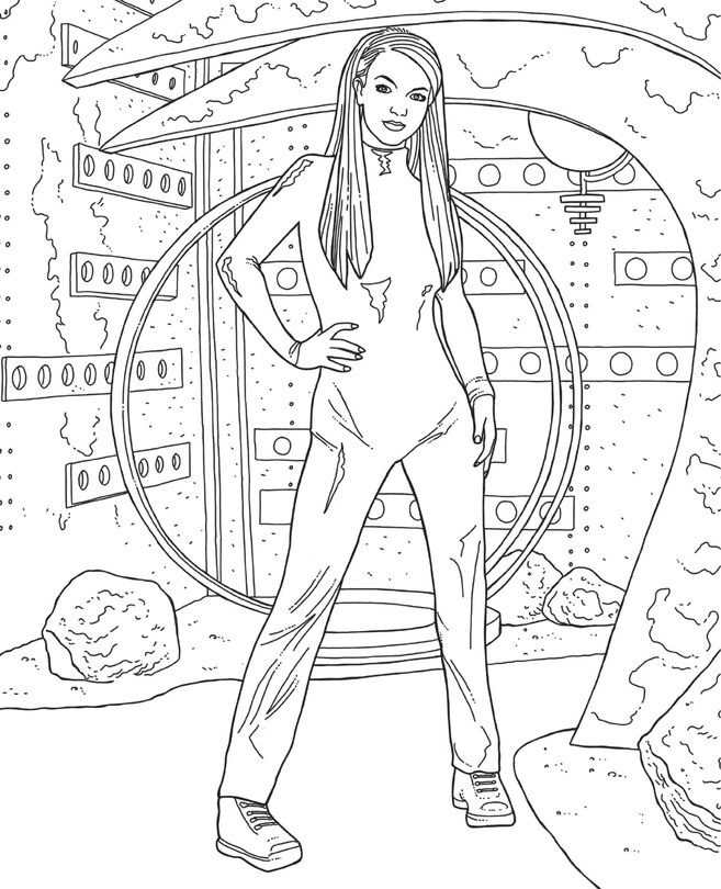 Sample content 4_The Official Britney Spears Coloring Book
