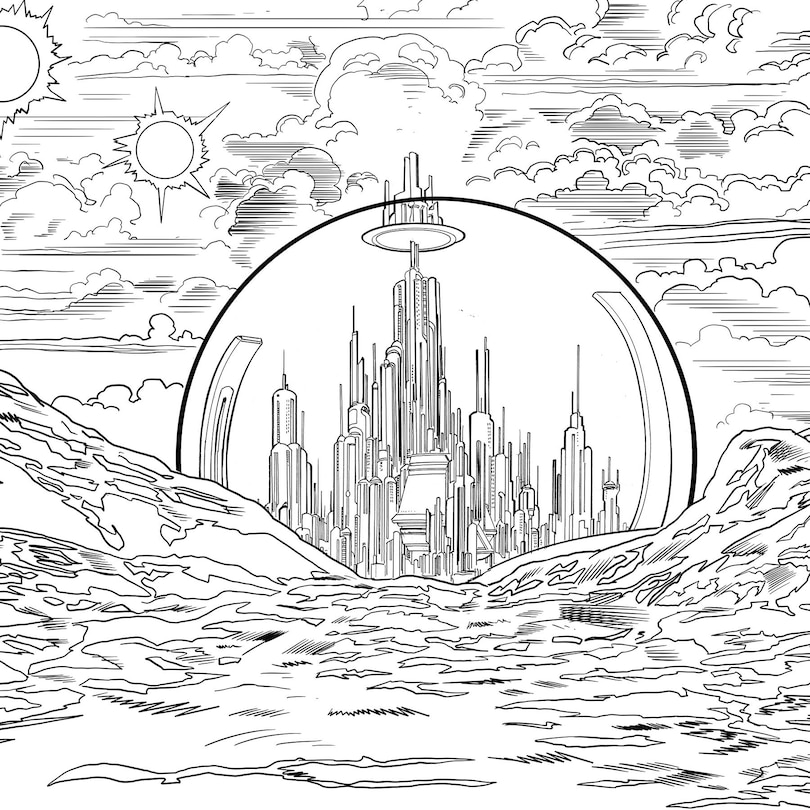 Sample content 5_The Official Doctor Who Coloring Book