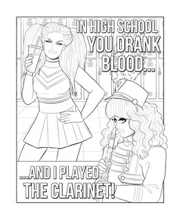 Sample content 5_The Official Trixie and Katya Coloring Book