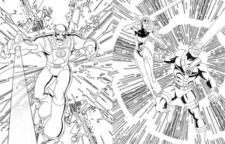Sample content_The Official X-Men Coloring Book