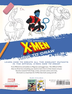 Back cover_The Official X-Men How to Draw