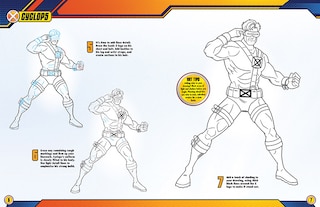 Sample content 2_The Official X-Men How to Draw
