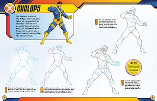 Sample content 3_The Official X-Men How to Draw
