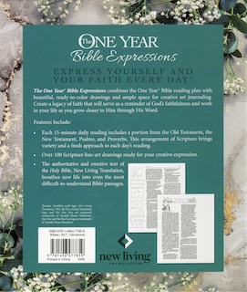 Couverture arrière_The One Year Bible Expressions NLT (Leatherlike, Tidewater Teal)