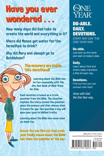 Couverture arrière_The One Year Book of Bible Trivia for Kids