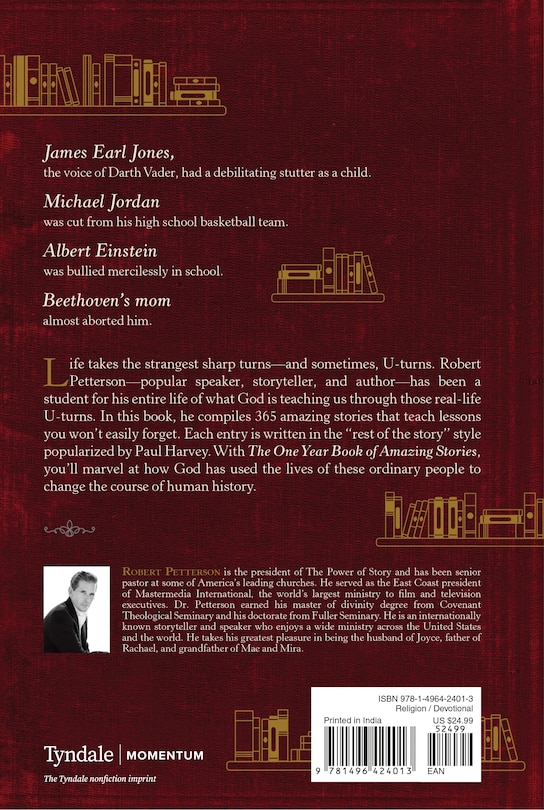 Back cover_The One Year Book of Amazing Stories