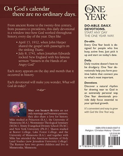 Back cover_The One Year Christian History