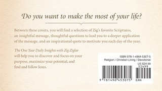 Couverture arrière_The One Year Daily Insights with Zig Ziglar