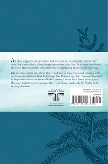 Couverture arrière_The One Year Experiencing God's Presence Devotional