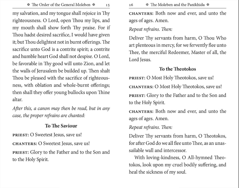 Sample content 2_The Order of the Moleben and the Panikhida