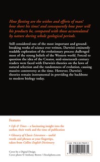 Back cover_The Origin of Species (Collins Classics)