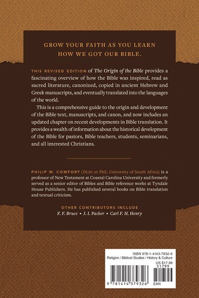 Back cover_The Origin of the Bible