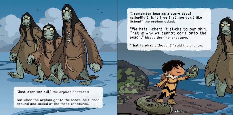 Sample content_The Orphan and the Qallupilluit