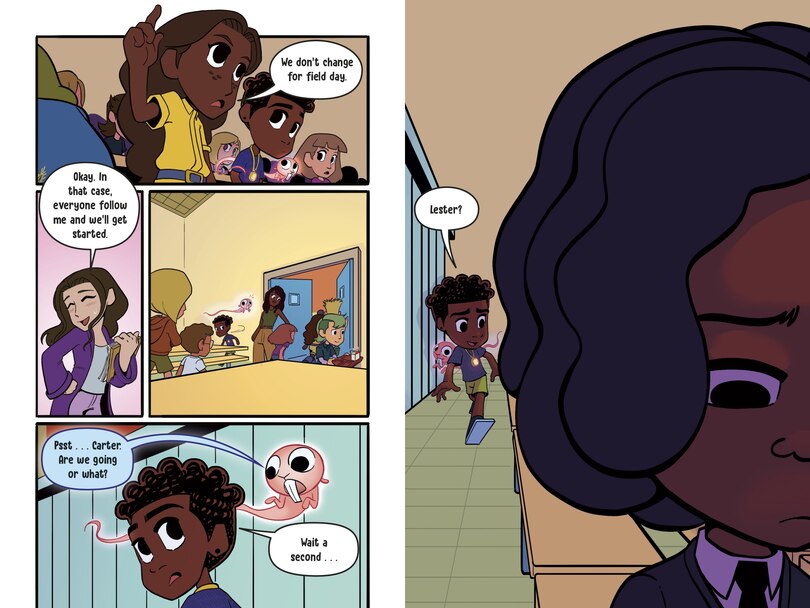 Aper&ccedil;u du contenu 4_The Pet Rock Ransom: A Graphic Novel