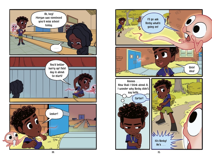 Aper&ccedil;u du contenu 3_The Pet Rock Ransom: A Graphic Novel