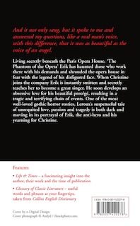 Back cover_The Phantom of the Opera (Collins Classics)