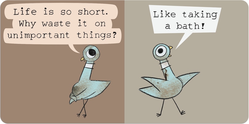 Sample content 3_The Pigeon Needs a Bath! (Board Book)