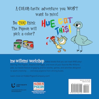 Back cover_The Pigeon WON'T Pick a Color!